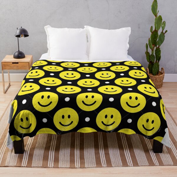 Item preview, yellow happy face pattern  designed and sold by pksart1.