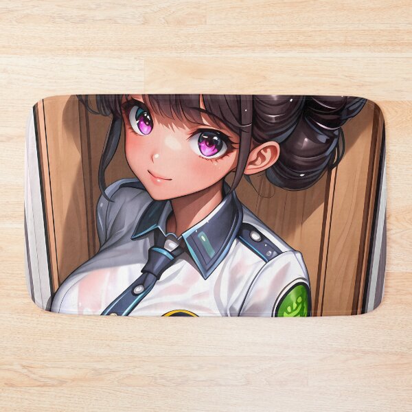 Item preview, Aoi Asahina Danganronpa Anime Wet Look Bathroom Portrait designed and sold by juniorcastros.