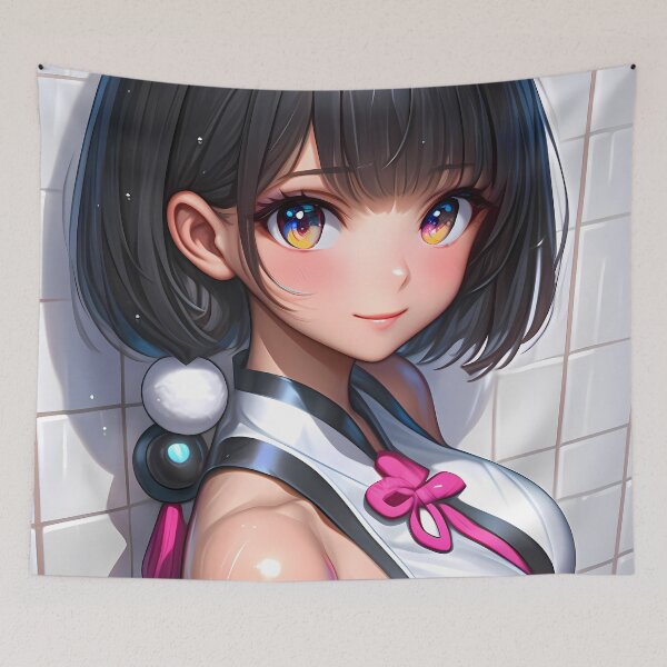 Item preview, Anime Sirius Azur Lane Game Wet Bathroom Swimwear Portrait designed and sold by juniorcastros.