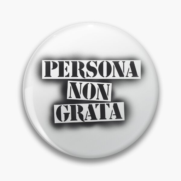 Item preview, Persona Non Grata - Stencil designed and sold by cursedN4gotten.