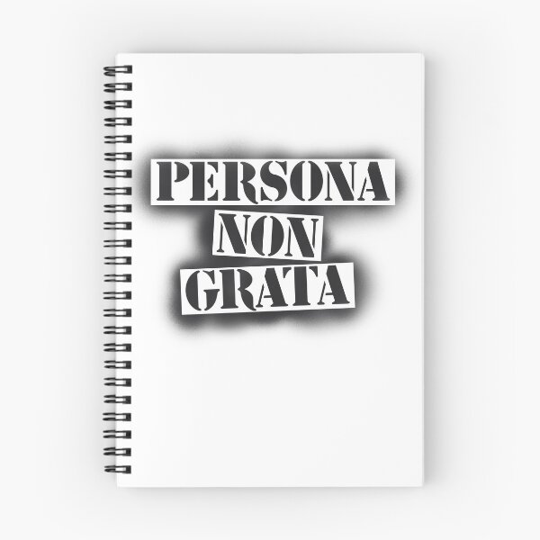 Item preview, Persona Non Grata - Stencil designed and sold by cursedN4gotten.