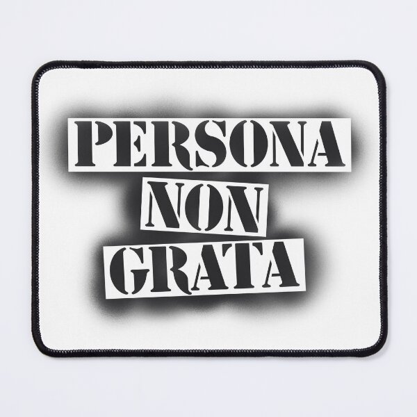 Item preview, Persona Non Grata - Stencil designed and sold by cursedN4gotten.