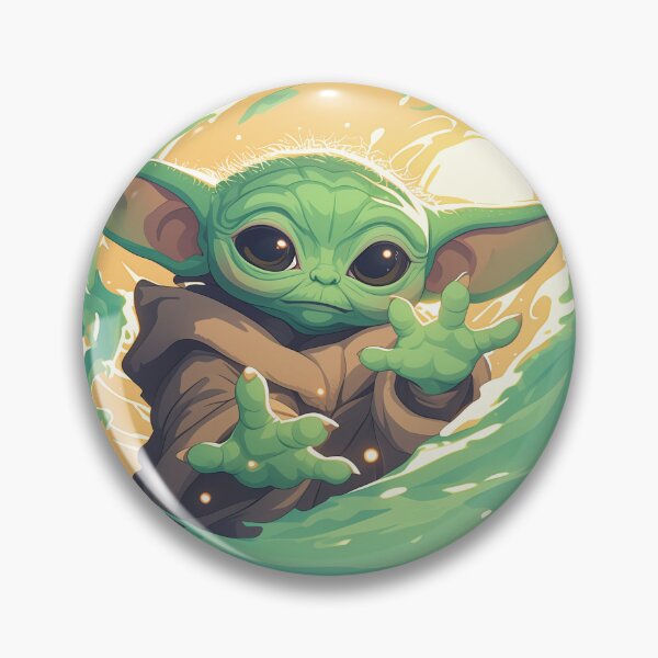 Item preview, Grogu Vibes: The Force Is Strong With This Snack-Sized Jedi designed and sold by Stick    It Out.