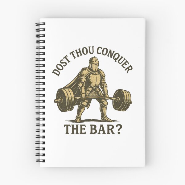 Item preview, Funny Gym Workout Knight Dost thou Skakespear designed and sold by creepytoesart.