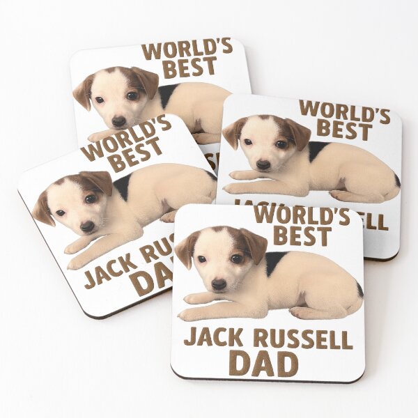 Item preview, World's Best Jack Russell Dad designed and sold by Tridentulus.