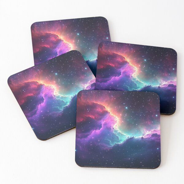 Item preview, Colorful Nebula Explosion – Vibrant Cosmic Space Fantasy Art designed and sold by Art of Ngu.
