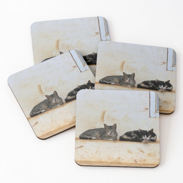 Item preview, Feline pause under a weathered wall designed and sold by franck380.