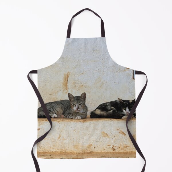 Item preview, Feline pause under a weathered wall designed and sold by franck380.