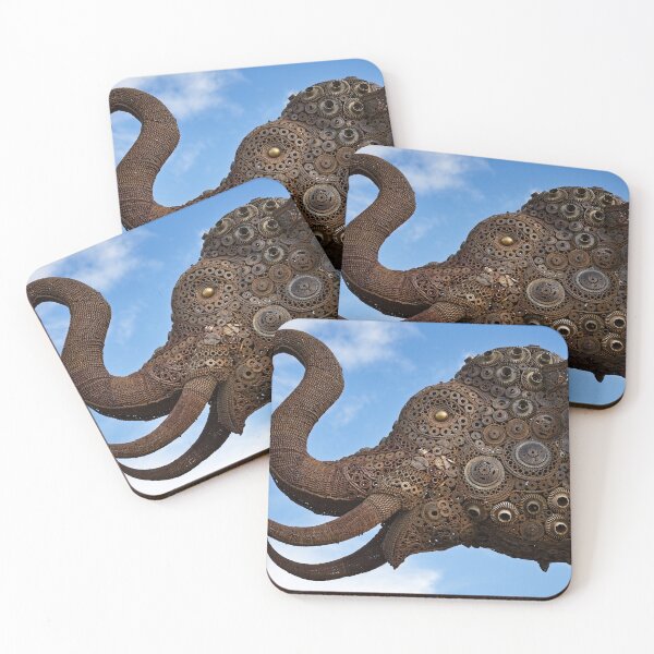 Item preview, Urban elephant made from old objects designed and sold by franck380.