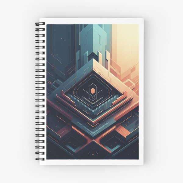 Item preview, Futuristic Geometric Abstraction designed and sold by Glodtower.
