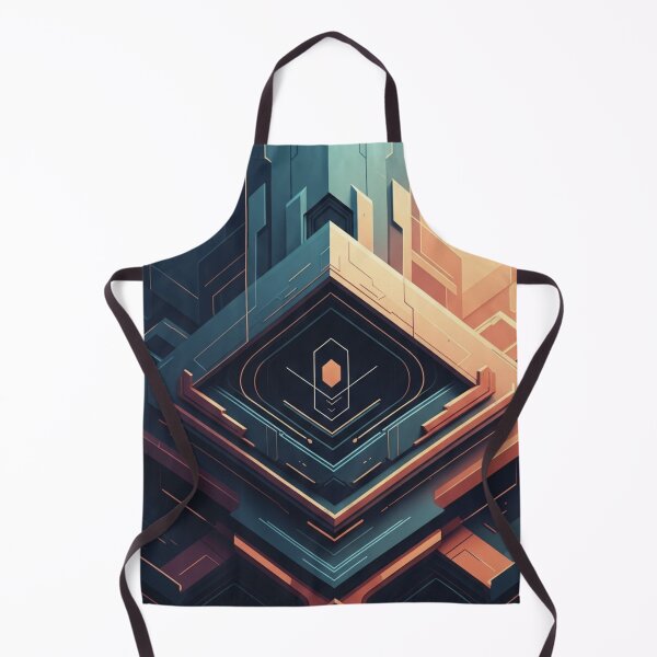 Item preview, Futuristic Geometric Abstraction designed and sold by Glodtower.
