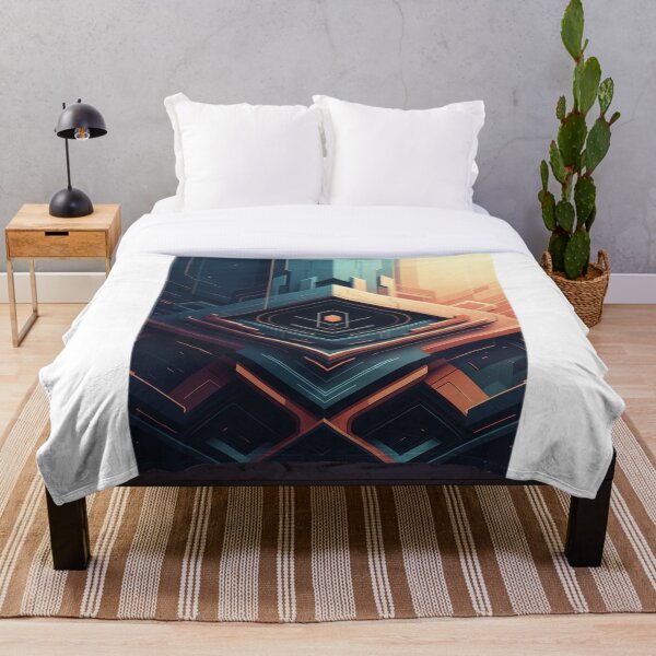 Item preview, Futuristic Geometric Abstraction designed and sold by Glodtower.