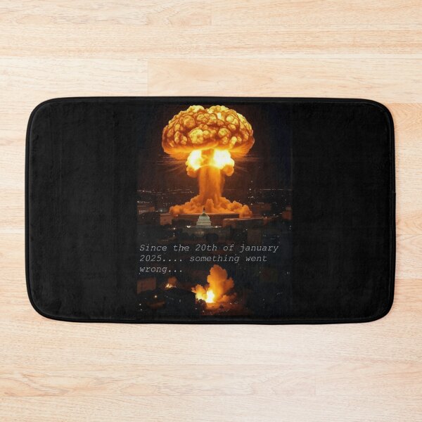 Item preview, Nuclear attack on January 20 designed and sold by NubesDesignCH.