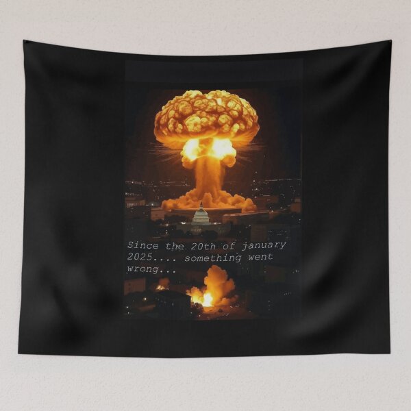 Item preview, Nuclear attack on January 20 designed and sold by NubesDesignCH.