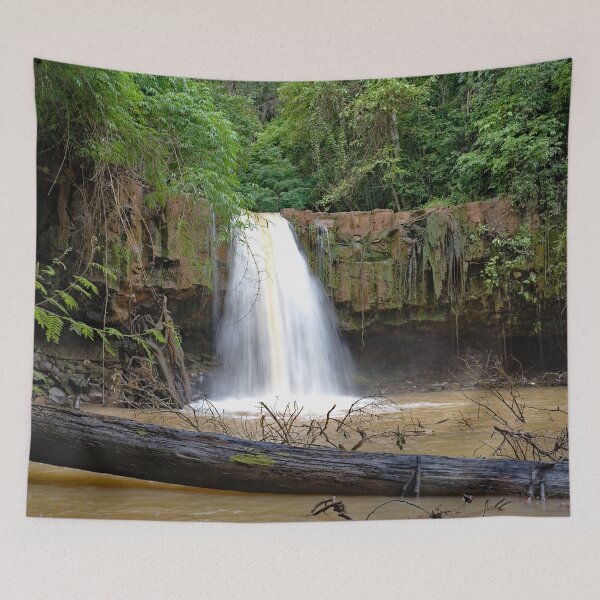 Item preview, Wild Escape to Cambodian Waterfall designed and sold by franck380.
