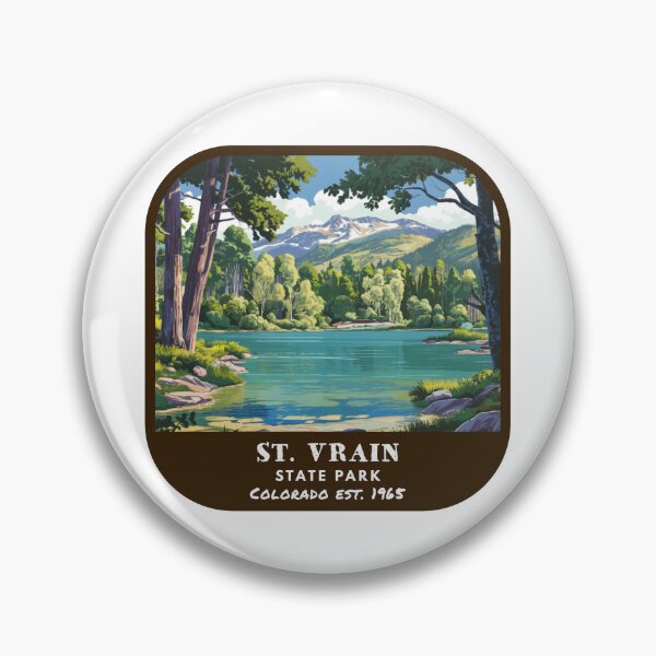 Item preview, Vintage St. Vrain State Park (Colorado State Park) designed and sold by RabbitK.