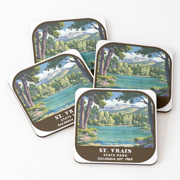 Item preview, Vintage St. Vrain State Park (Colorado State Park) designed and sold by RabbitK.