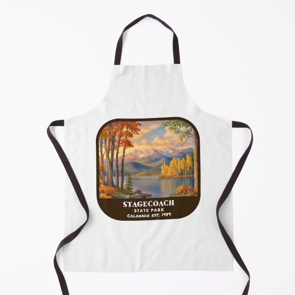 Item preview, Vintage Stagecoach State Park (Colorado State Park) designed and sold by RabbitK.