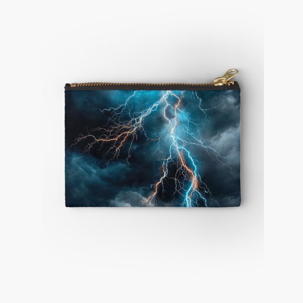Item preview, Majestic Lightning Storm Illuminating the Darkened Sky designed and sold by jecphotography and art.
