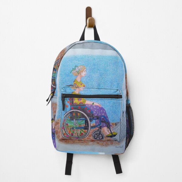 Item preview, Wheelchair with flowers designed and sold by MARYA.ART.