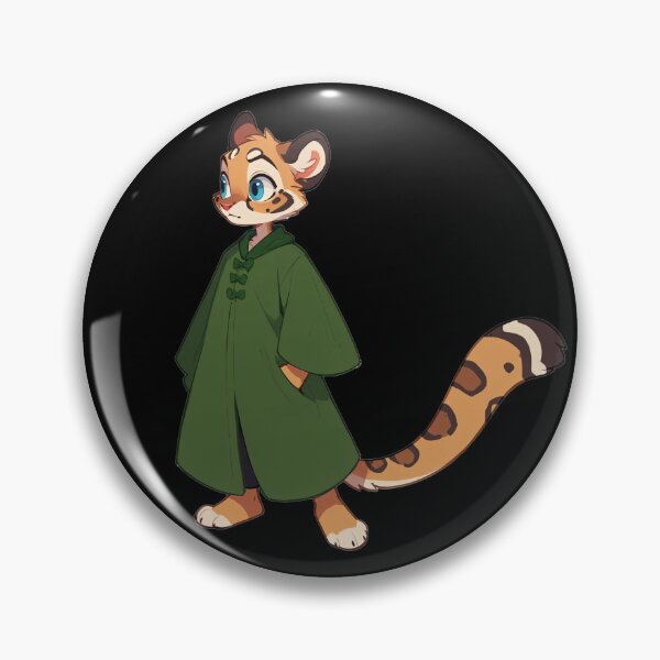 Item preview, Cute Ocelot designed and sold by CharmLoop.