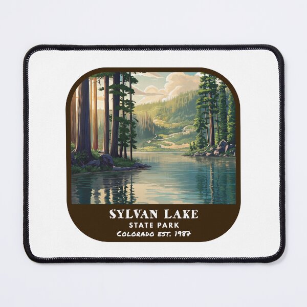 Item preview, Vintage Sylvan Lake State Park (Colorado State Park) designed and sold by RabbitK.