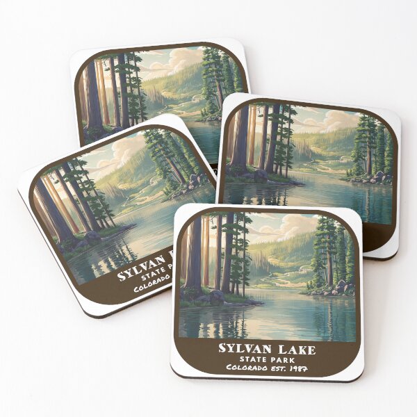 Item preview, Vintage Sylvan Lake State Park (Colorado State Park) designed and sold by RabbitK.