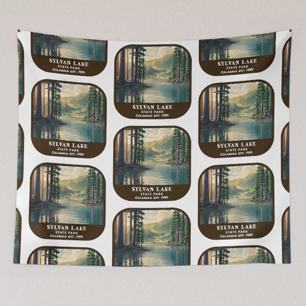 Item preview, Vintage Sylvan Lake State Park (Colorado State Park) designed and sold by RabbitK.
