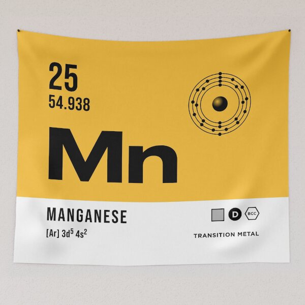 Item preview, 25 Manganese Periodic Table Element Light designed and sold by VoodooCircus.
