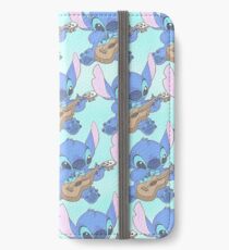 Vinilo o funda para iPhone Stitch en su patrón de guitarra