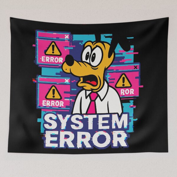 Item preview, System error designed and sold by UnicornDreamers.
