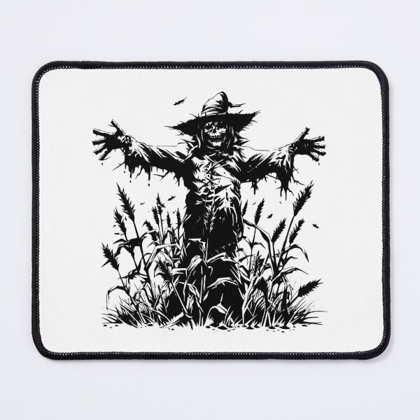 Item preview, Scarecrow Cornfield Scary Strawman Farm Haunted Harvest designed and sold by inkoutninja.