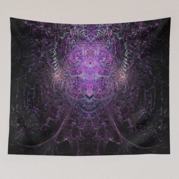 Item preview, Electric Transhumanist Enlightenment (Visionary Fractal Art Machine Elves Spirit Soul Rising) designed and sold by Discordant Dreams Art.