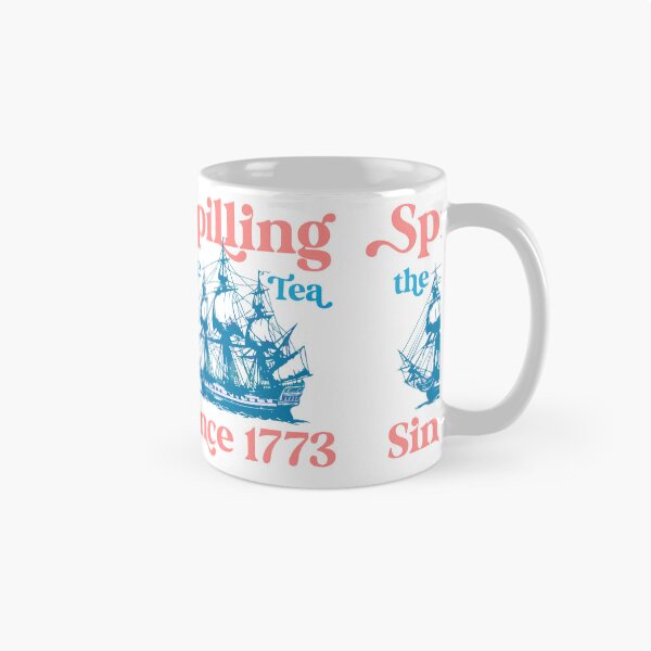 Item preview, Spilling the Tea Since 1773 – Boston Tea Party Vintage Ship Patriotic 4th of July  designed and sold by MAGICKEY2024.