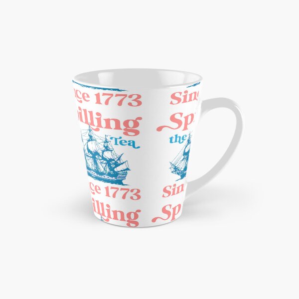 Item preview, Spilling the Tea Since 1773 – Boston Tea Party Vintage Ship Patriotic 4th of July  designed and sold by MAGICKEY2024.
