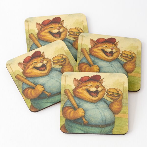Item preview, funny cat, the best baseball player designed and sold by Mauswohn.