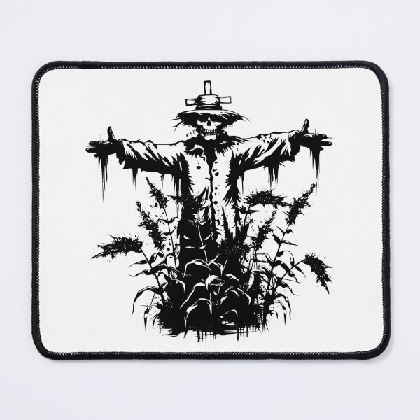 Item preview, Scarecrow Cornfield Scary Strawman Farm Haunted Harvest designed and sold by inkoutninja.