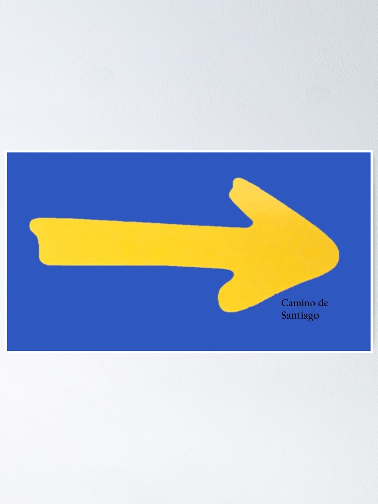 “Camino de Santiago” Poster for Sale by Wimereux | Redbubble