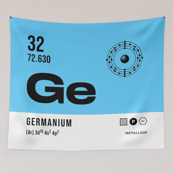Item preview, 32 Germanium Periodic Table Element Light designed and sold by VoodooCircus.