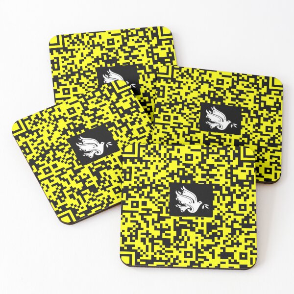 Item preview, Anti-hate QR Code linked to Message of Peace designed and sold by Troyski.