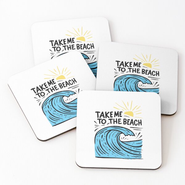 Item preview, Take Me to the Beach – Bold Wave and Sun Summer Design designed and sold by Colorful-Garden.