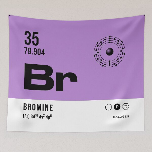 Item preview, 35 Bromine Periodic Table Element Light designed and sold by VoodooCircus.
