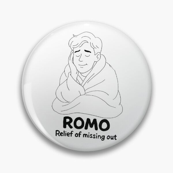 Item preview, ROMO: Relief Of Missing Out designed and sold by Purrgatory Pop.