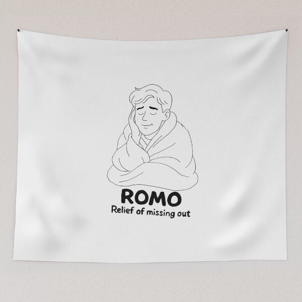 Item preview, ROMO: Relief Of Missing Out designed and sold by Purrgatory Pop.