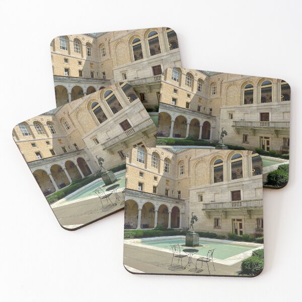 Item preview, Boston Public Library Courtyard designed and sold by yuccaandmore.
