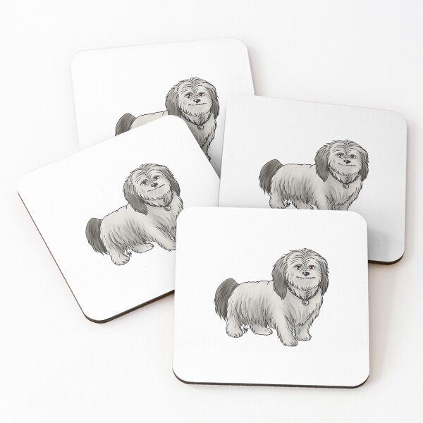 Item preview, Custom - Shih Poo - Sylvie Winter Cut designed and sold by Jennifer Stolzer.