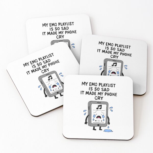 Item preview, Emo Phone designed and sold by Purrgatory Pop.