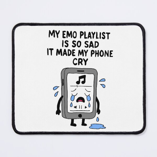 Item preview, Emo Phone designed and sold by Purrgatory Pop.