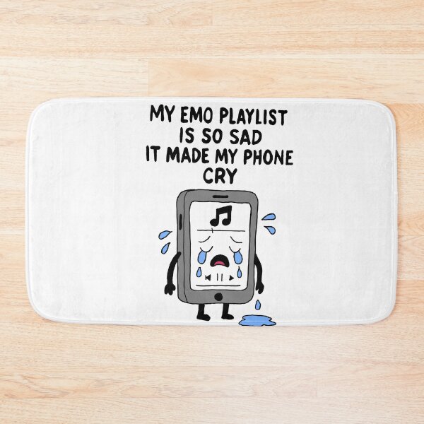 Item preview, Emo Phone designed and sold by Purrgatory Pop.