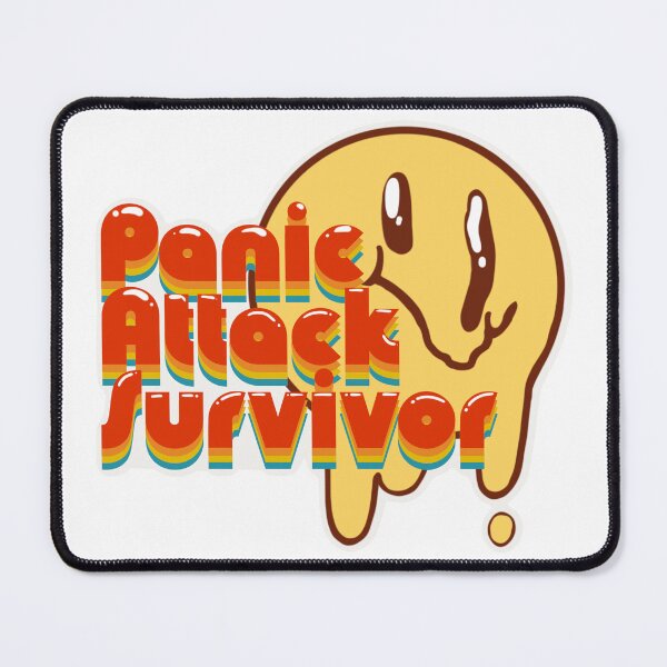 Item preview, Panic Attack Survivor Badge  designed and sold by CheySociety.